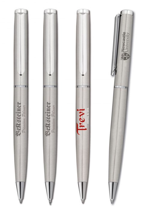 Stainless Steel Savoy Ballpen by Inovo Design