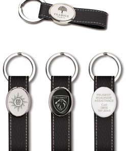 Elite Hide Oval Keyring